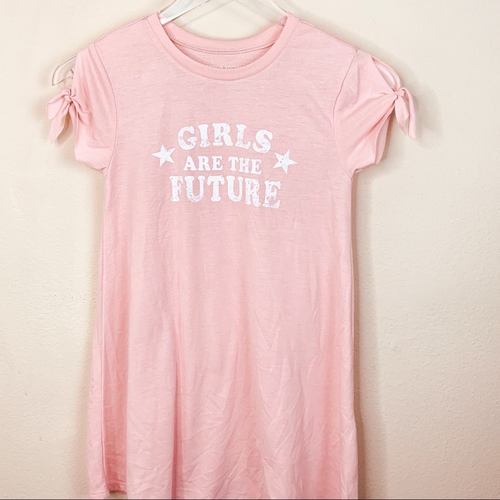 Grayson Social Girls Pink Long Dress